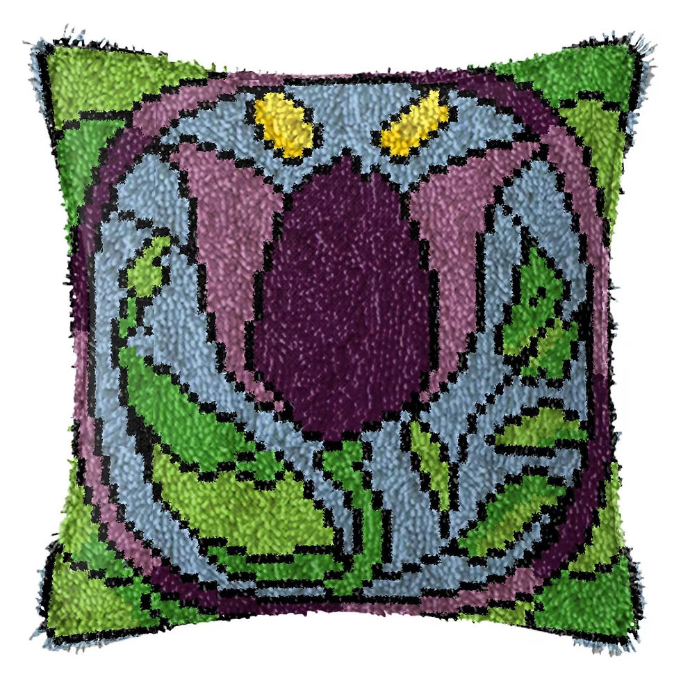 Pillow Latch Hook 18x18 inch