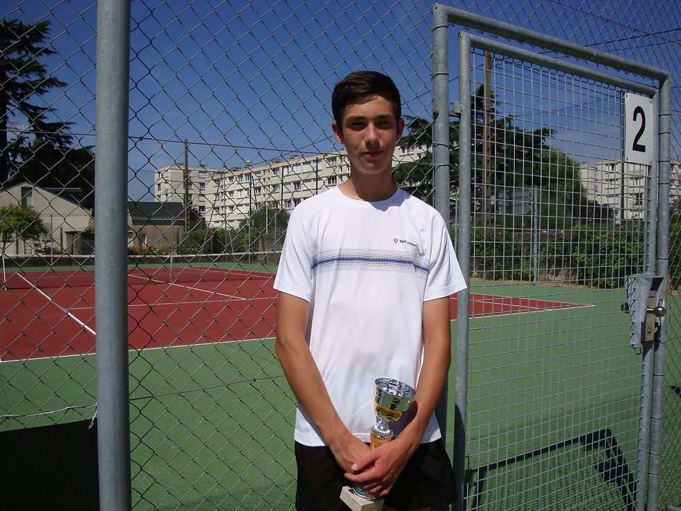 Hugo Rignault - vainqueur 15/16 ans