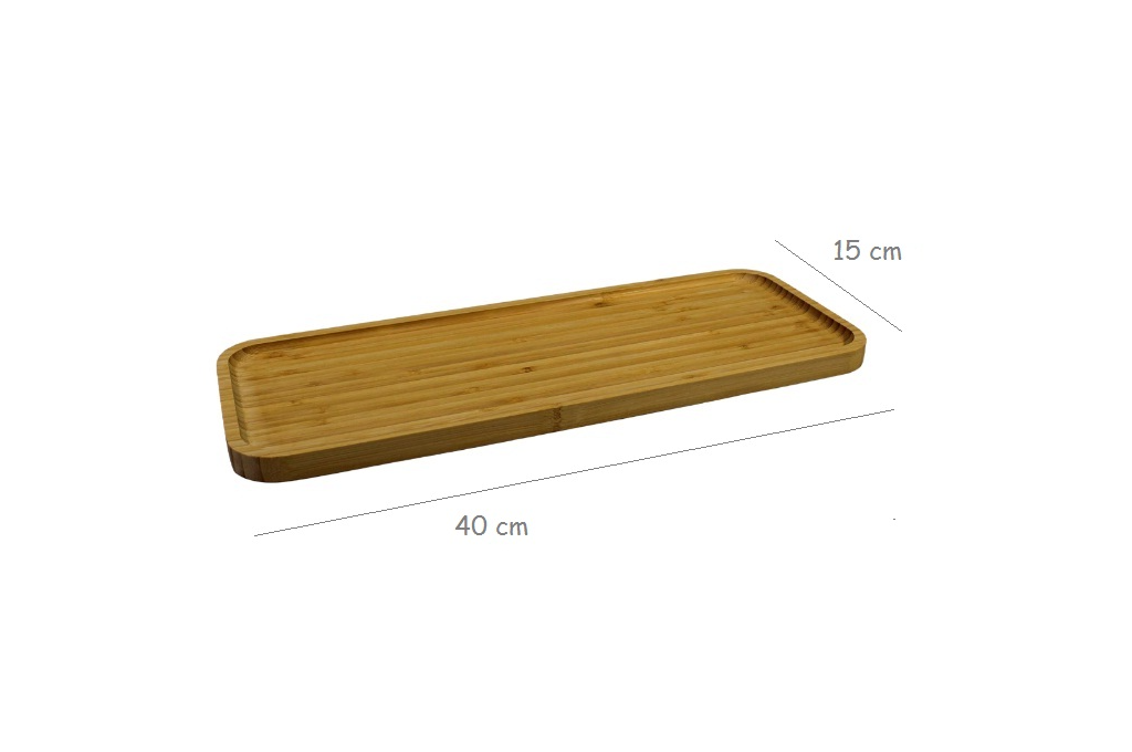 Bandeja Bambú 40X15 Walplo