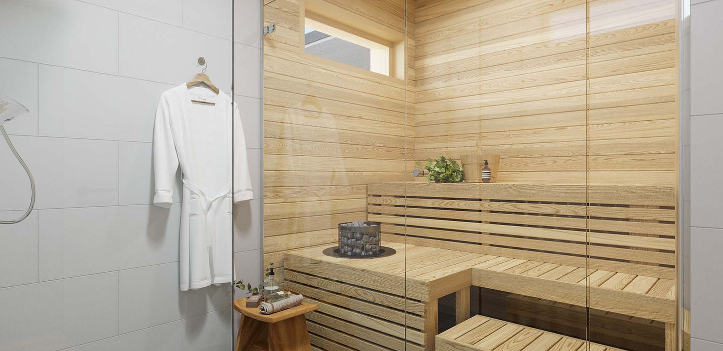 Sauna ja kylpyhuone, Pronssitie 5 B