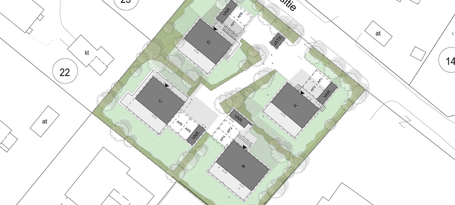 Pronssitie 5 asemapiirros