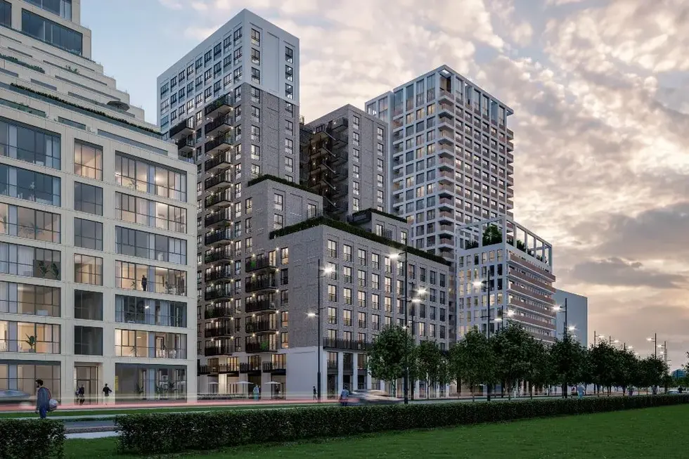 apartment buildings strijp S