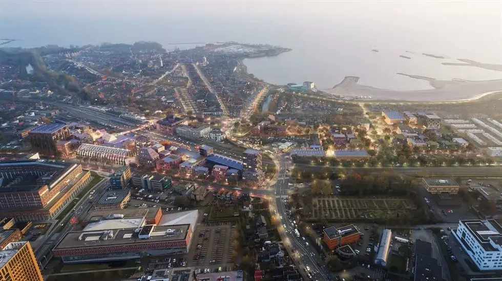 Visão geral do Portão de Hoorn