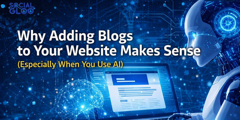Why Adding Blogs to Your Website Makes Sense (Especially When You Use AI)
