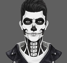 Kain painterly portrait