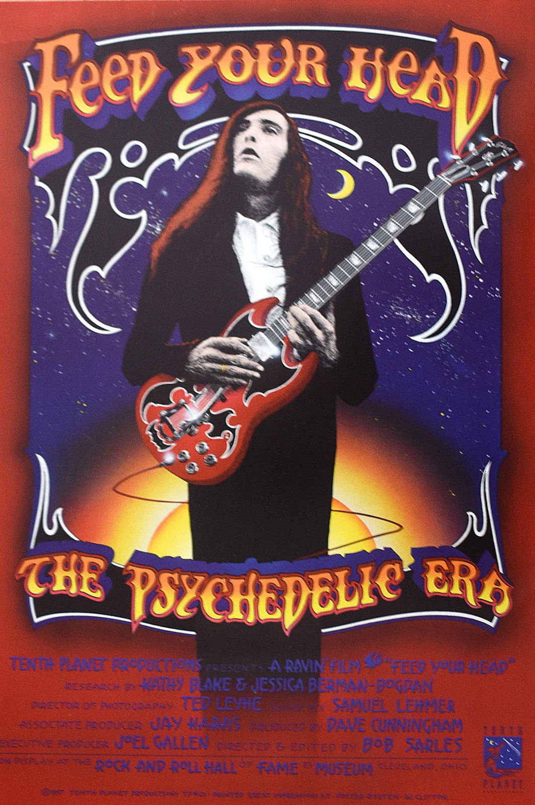 Feed Your Head Psychedelic Era 10th Planet Randy Tuten 1997 Movie Poster