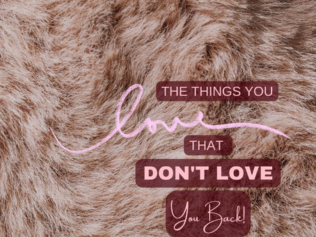 RUN YOUR RACE: The Things You Love That Don't Love You Back!