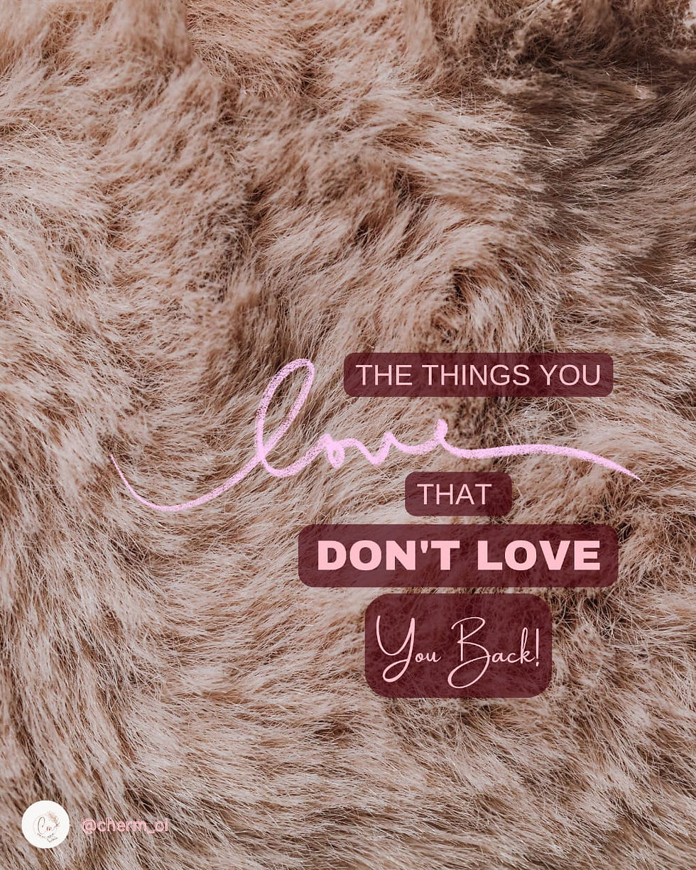 RUN YOUR RACE: The Things You Love That Don't Love You Back!