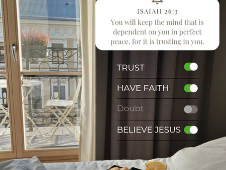 RUN YOUR RACE: Trust In The Lord!