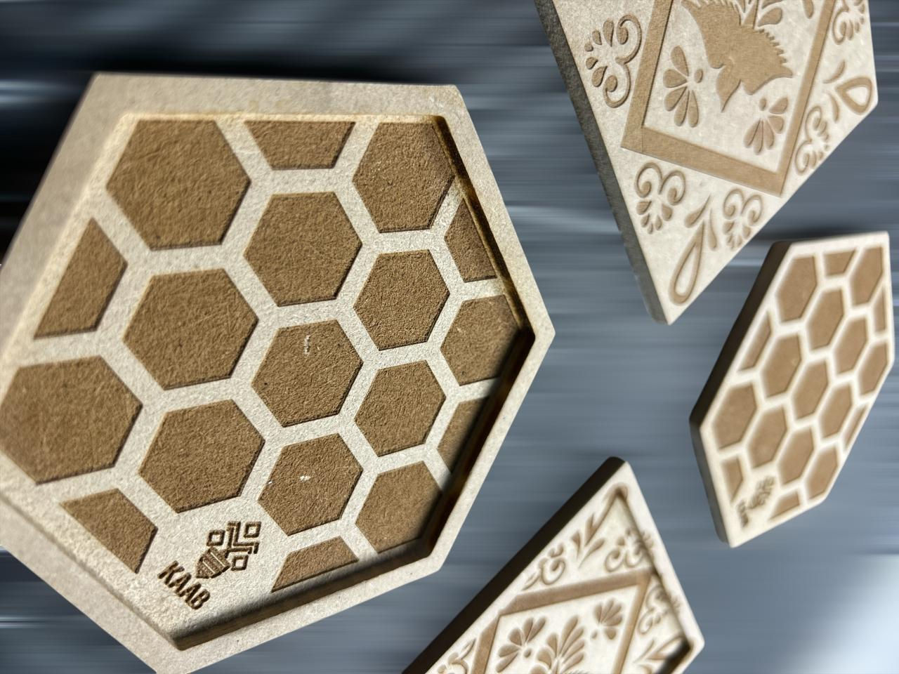 SET 12 Porta vaso MDF 5.5mm Personalizados