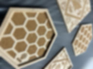 SET 12 Porta vaso MDF 5.5mm Personalizados