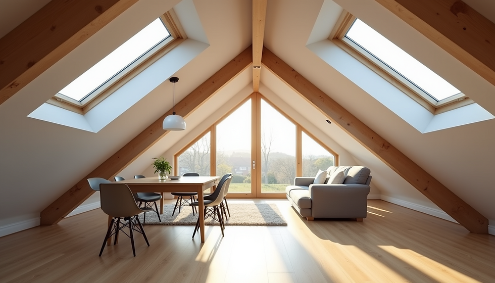Loft Conversion with Sky Light