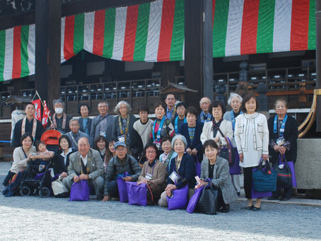 4月2日 慶讃法要 団体参拝