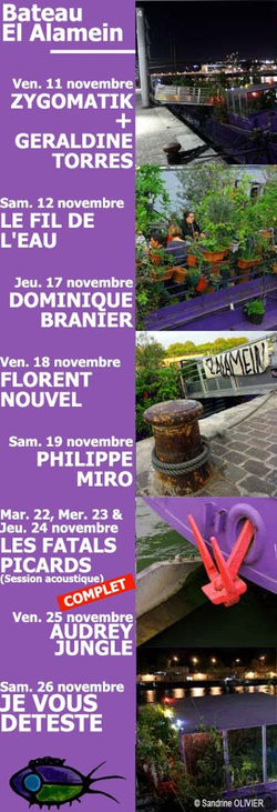 Programmation Bateau El Alamein