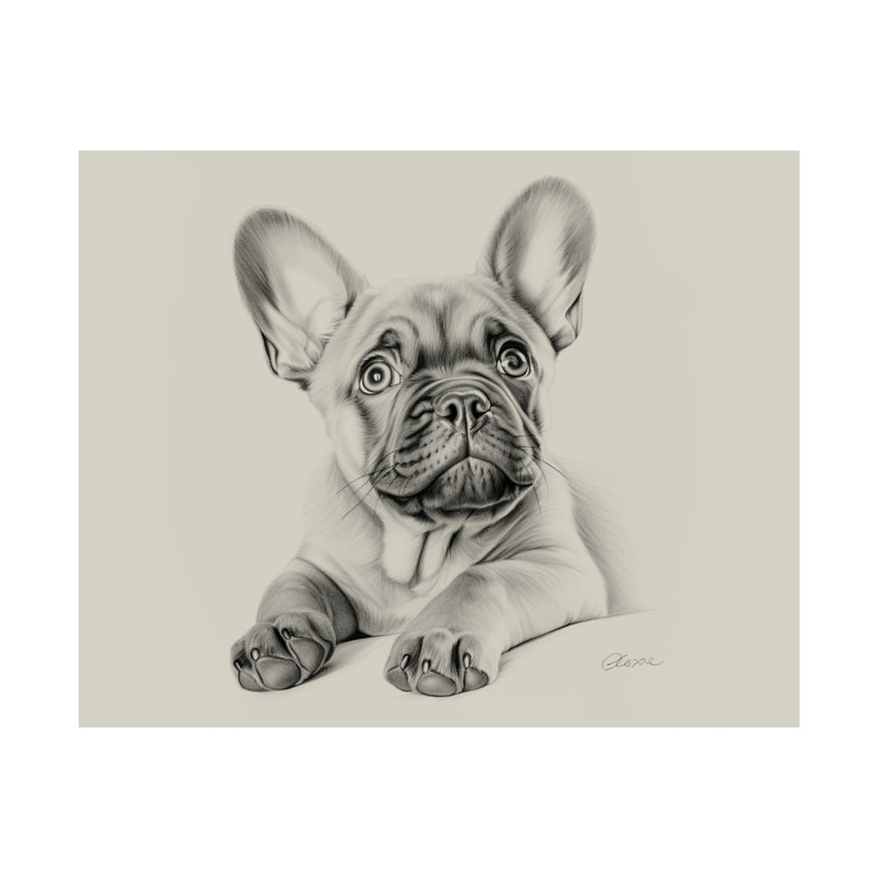 Thumbnail: French Bulldog Fine Art Print
