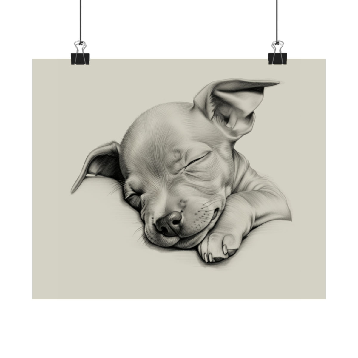 American Hairless Terrier Fine Art Print
