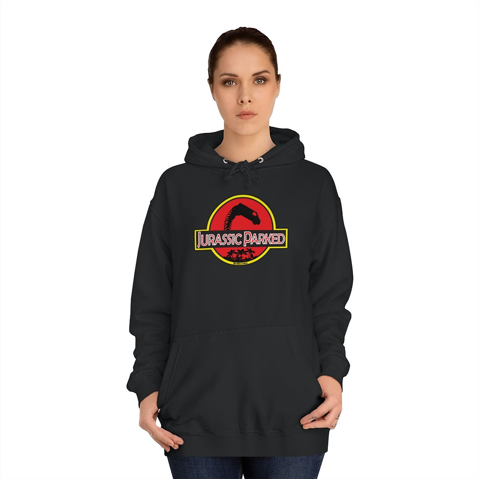 Thumbnail: Jurassic Parked Unisex Hoodie