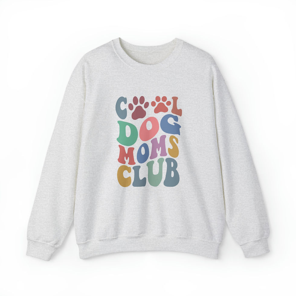 Thumbnail: Cool Dog Moms Club Unisex Heavy Blend Sweatshirt