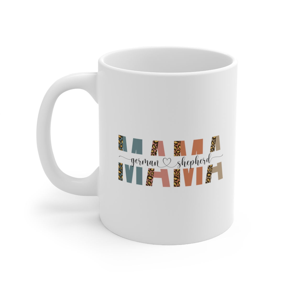 German Shepherd Mama Owner Mug. Perfect gift for an Alsatian owner.