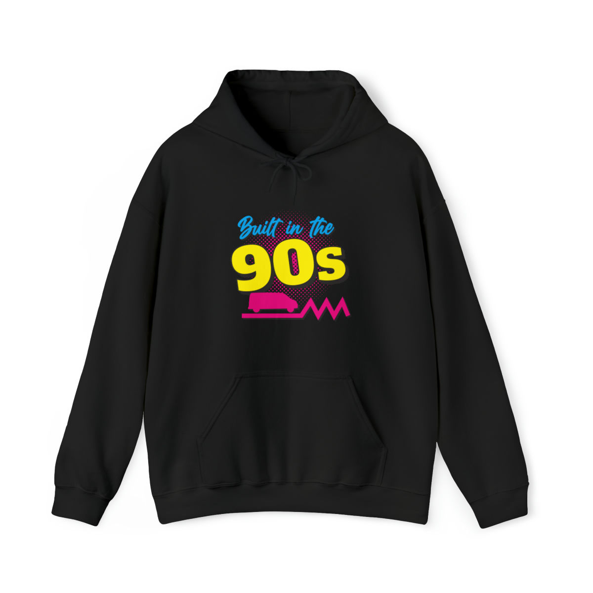 "Built in the 90s" Retro VW T4 Transporter Hoodie