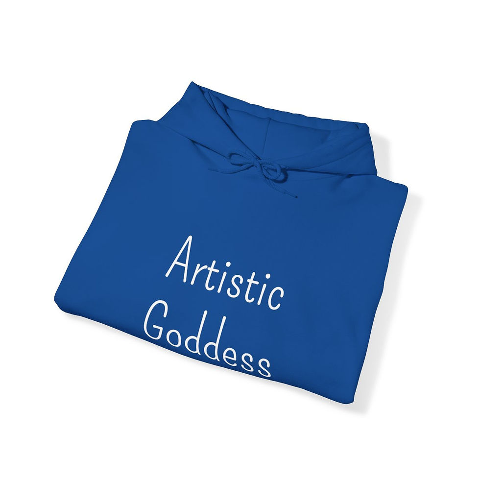 Thumbnail: Unleash Your Creativity: "Artistic Goddess" Hoodie in Soft, Breathable Fabric