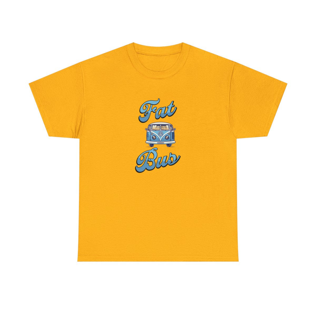 Vintage VW Campervan T-Shirt - Fat Bus