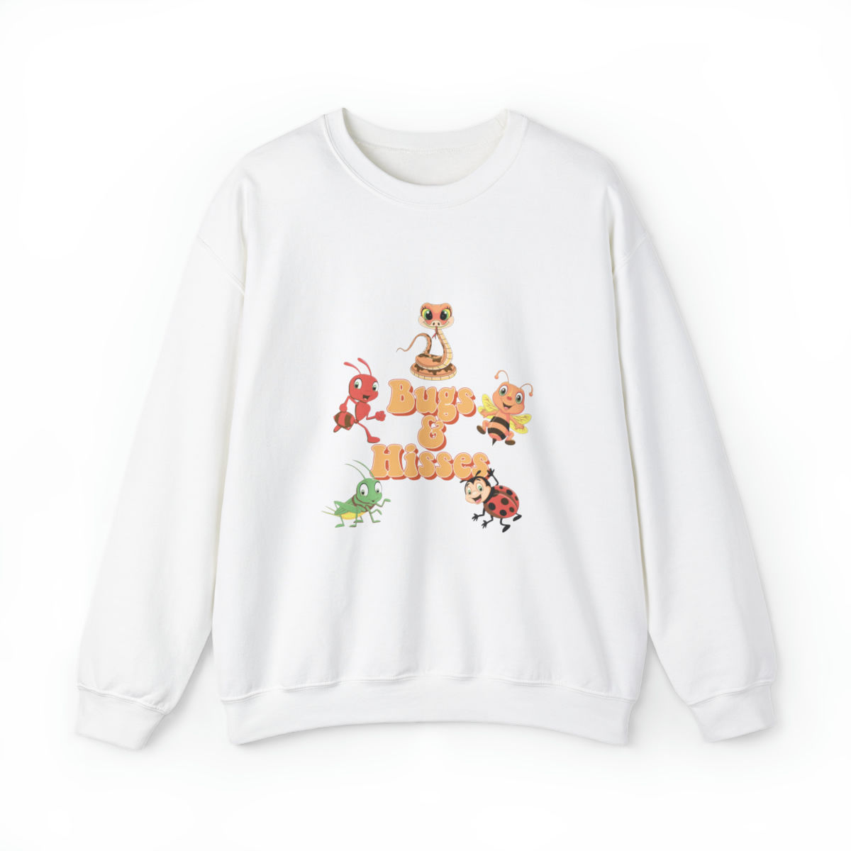 Bugs & Hisses Cute Halloween Sweatshirt