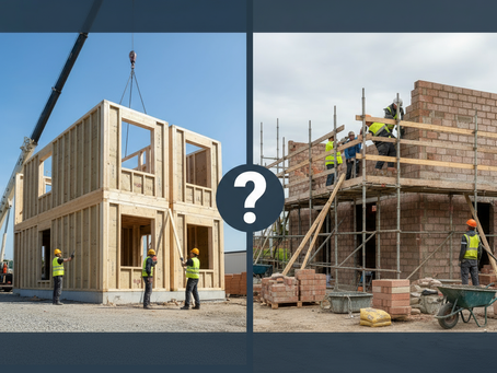 Prefab HSB vs. traditionele bouw: wat is écht sneller en goedkoper?