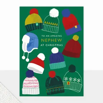 Nephew Christmas Card - Utopia Nephew At Christmas