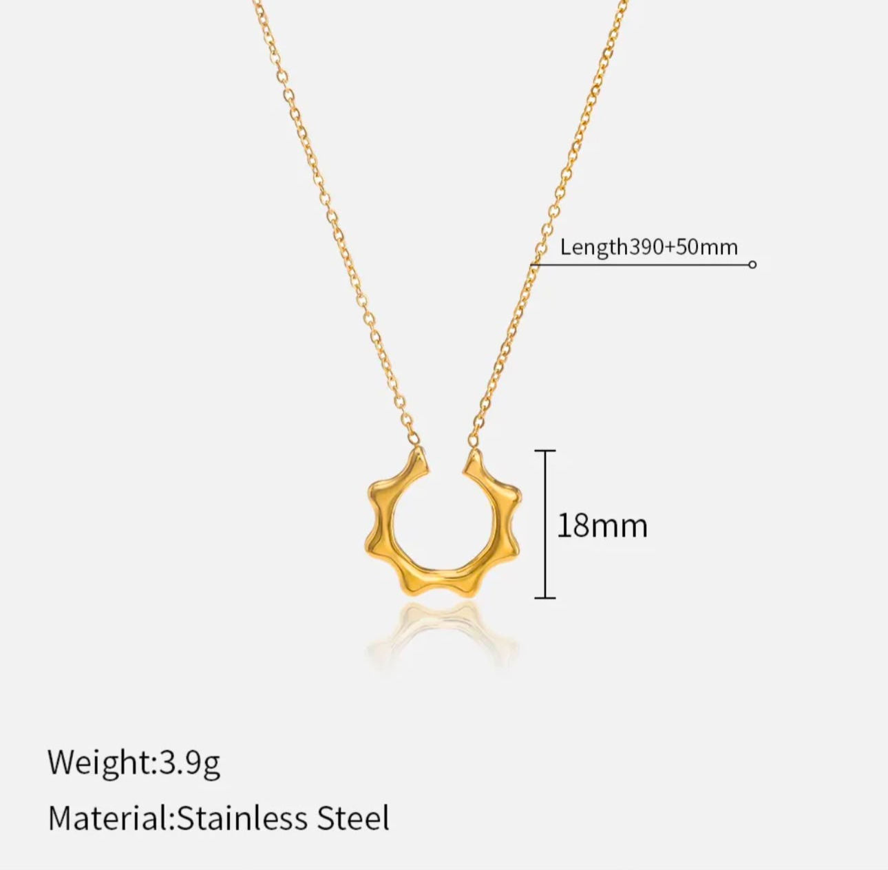 Sunflower Necklace