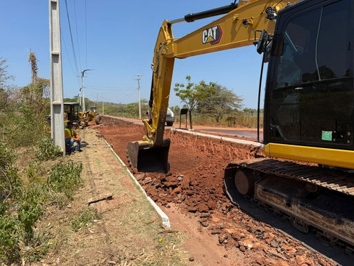 Iniciadas as obras de recuperação total da Avenida Padre Josino Leal