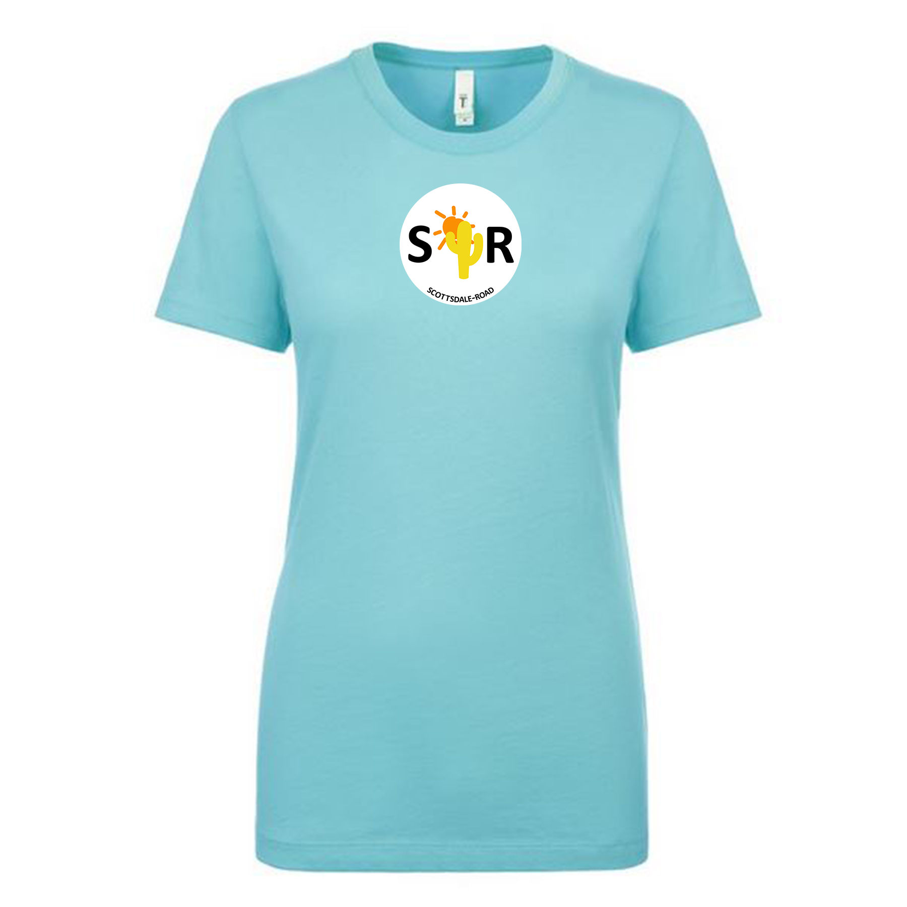 SR Circular Logo T - Women's T Blue/White SR Cir