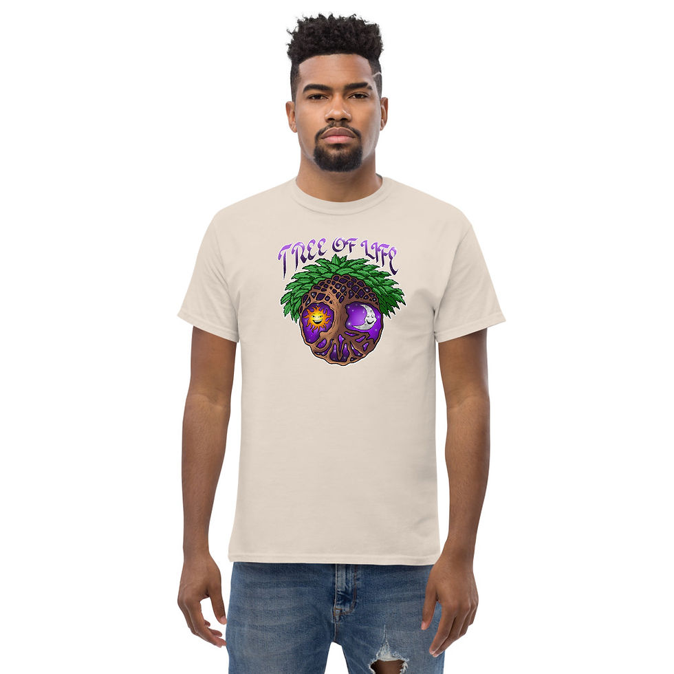 Thumbnail: Tree Of Life Men's heavyweight tee 