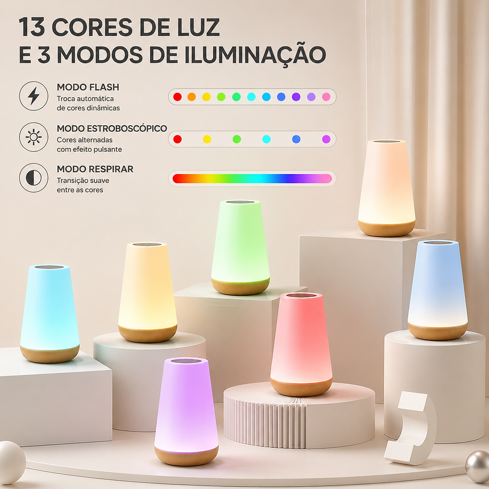 Miniatura: Luminária LED Aquarela