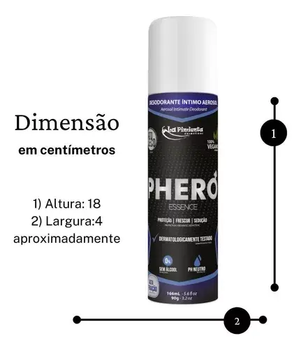 Miniatura: Desodorante Perfume Anti Odor Nas Partes Intimas Masculina