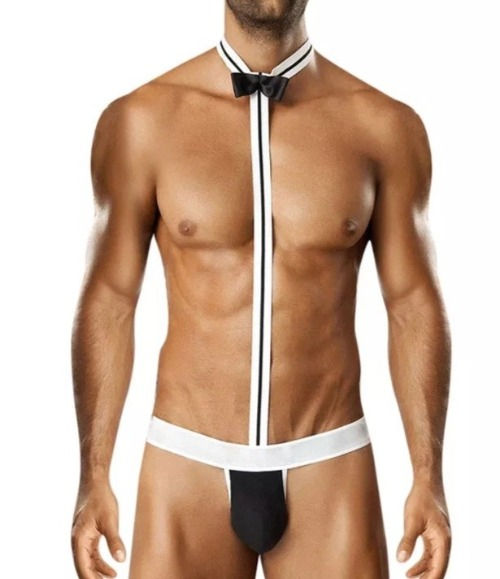 Miniatura: Cueca Fantasia Sexy  Fio Dental Gravata