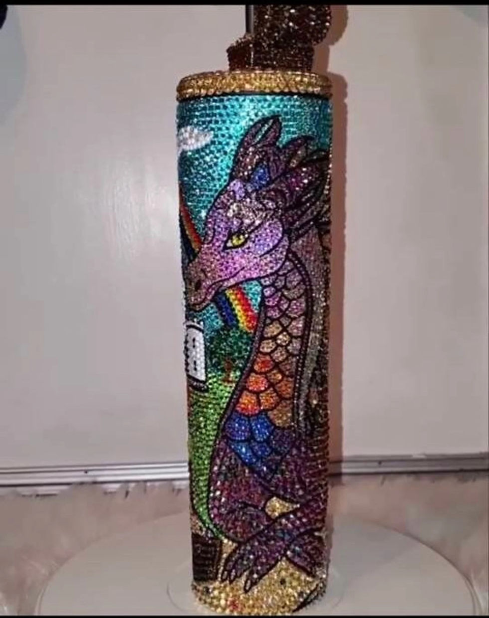 SOLD: Dragon's Gold Tumbler