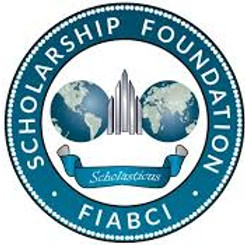 FIABCI Scholarship Foundation - емблема стипендіального фонду FIABCI, що фінансує грантами студентів, які розвиваються професійно у нерухомості