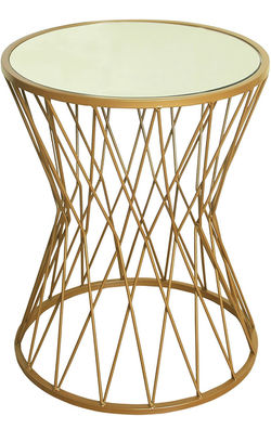GOLD SIDE TABLES 