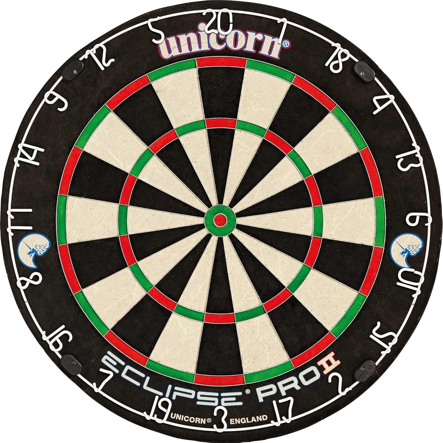 Eclipse Pro 2 Bristle Steel Tip Dartboard with American Legend Dartboard Cabinet