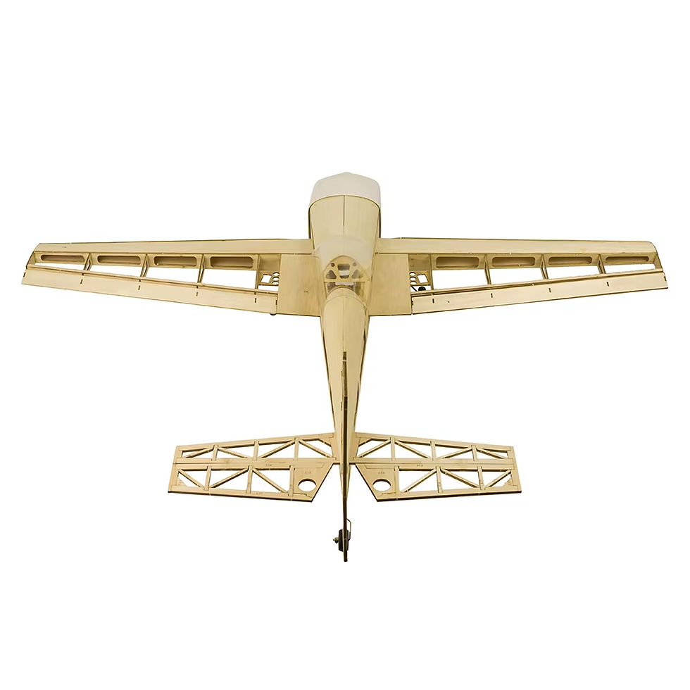 Thumbnail: NEW RC Airplanes X01 Laser Cut Balsa Wood Airplane Extra330 Frame without Cover 