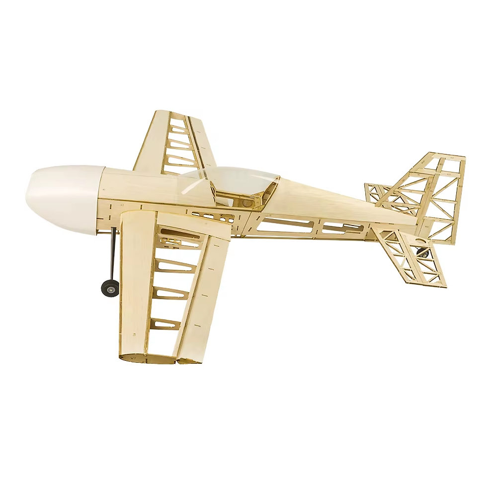 Thumbnail: NEW RC Airplanes X01 Laser Cut Balsa Wood Airplane Extra330 Frame without Cover 