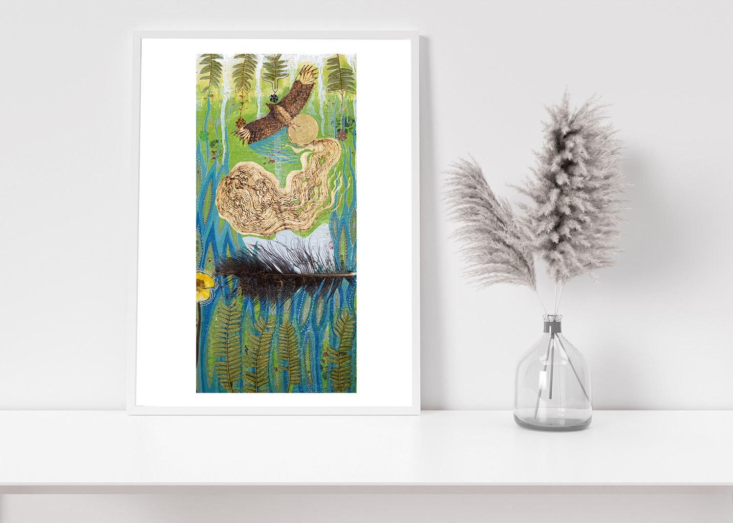 The Place Where I Feel Safe - Art Print