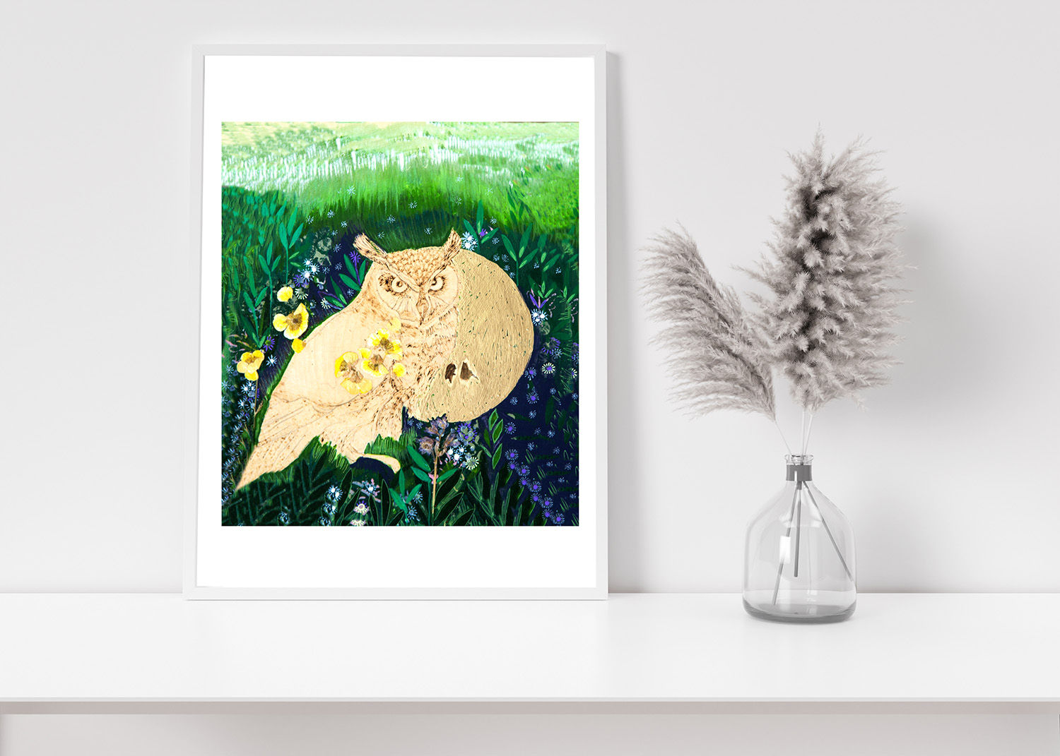 Spring In Green - Art Print