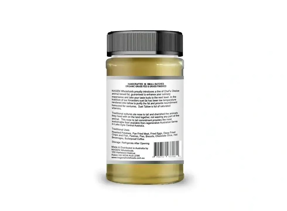 Thumbnail: Nxgen, Lake Eyre Organic Beef Suet Tallow, 350ml