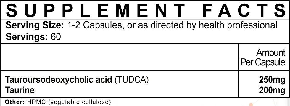 Thumbnail: LVLUP Health, TUDCA, 250mg, 60 Capsules