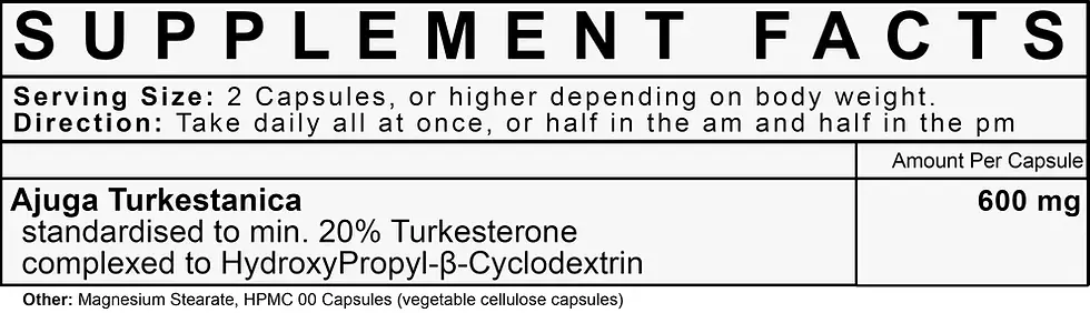 Thumbnail: LVLUP Health, Turkesterone, 60 Capsules