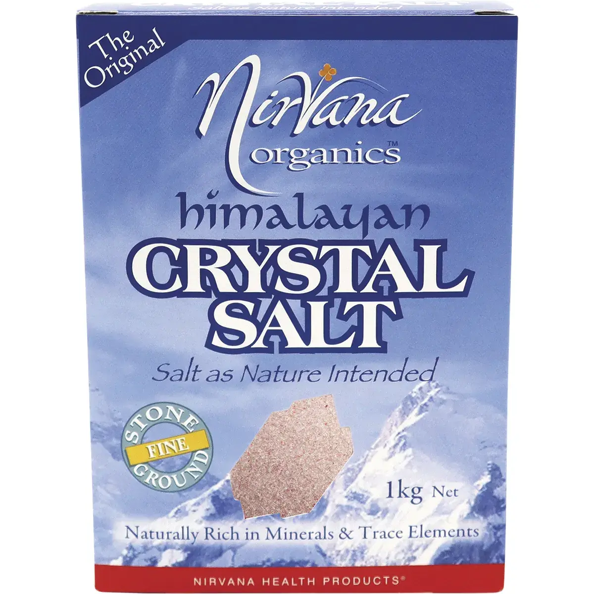 Nirvana Organics, Himalayan Salt, Fine, 1kg