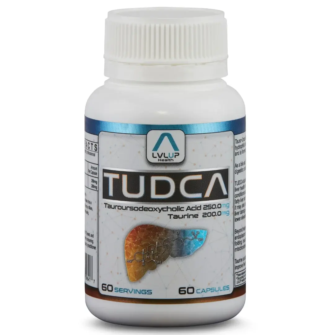 LVLUP Health, TUDCA, 250mg, 60 Capsules