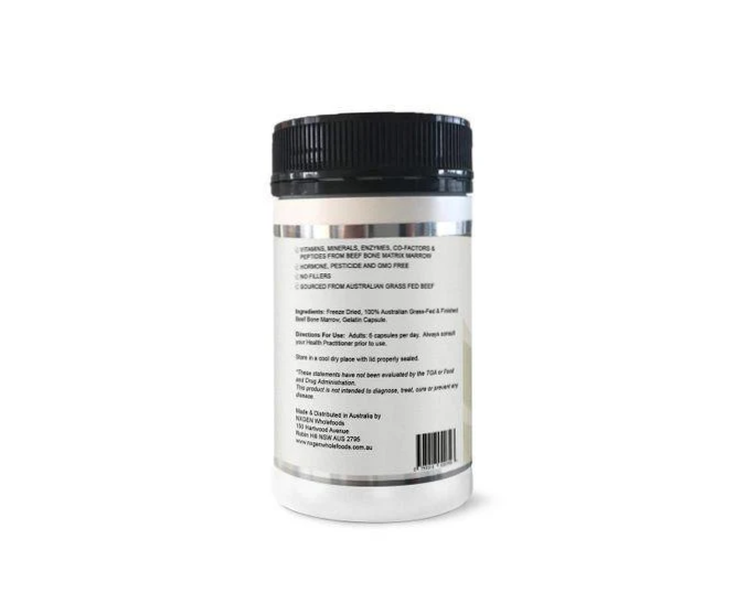 Thumbnail: Nxgen, Grass Fed Beef Bone Marrow, 500mg, 160 Capsules